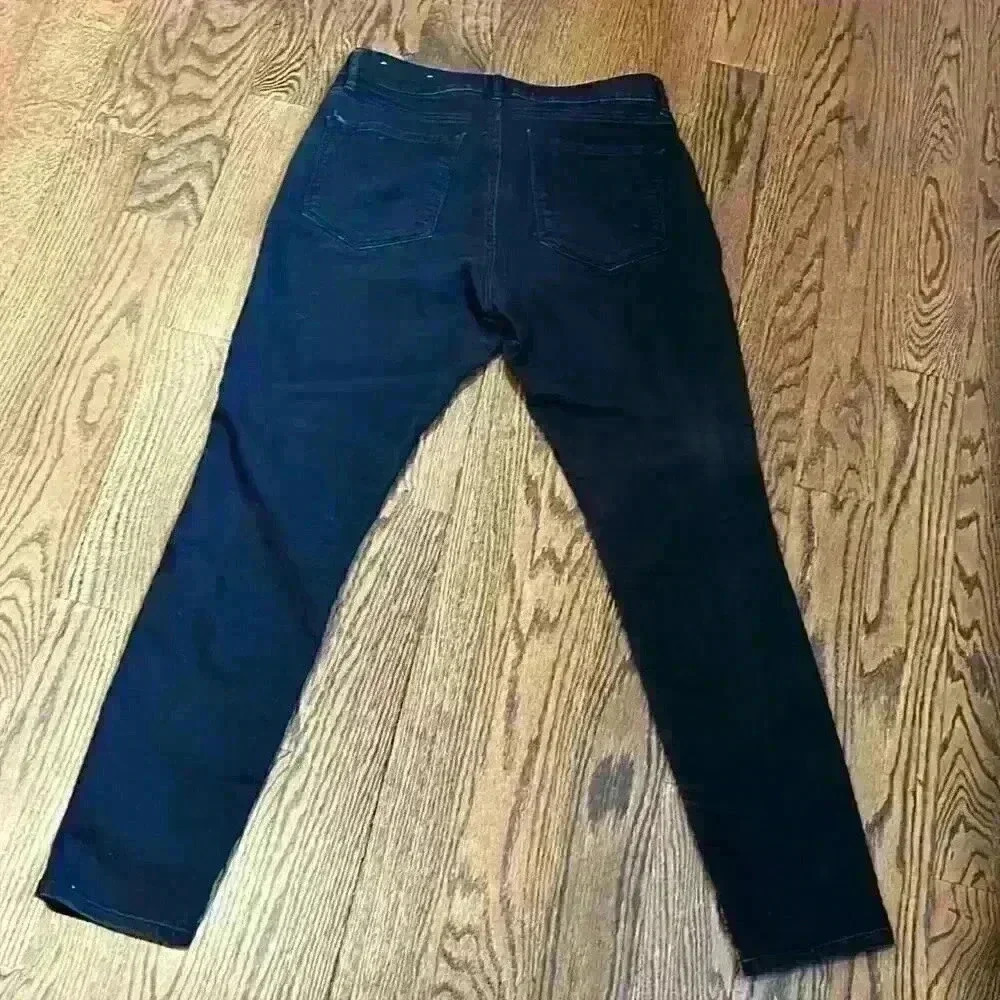 Loft curved skinny jeans, size 8